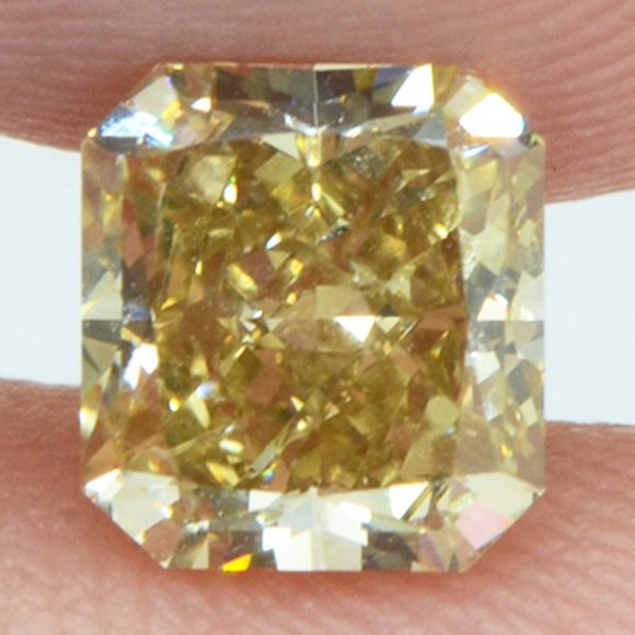 Radiant Diamond Fancy Brownish Yellow 1.08 Carat VS1 GIA Certificate - Picture 12 of 12